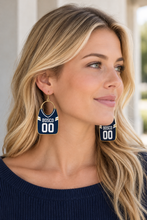 Load image into Gallery viewer, Nickel & Suede Earrings