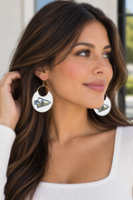 Load image into Gallery viewer, Nickel & Suede Earrings